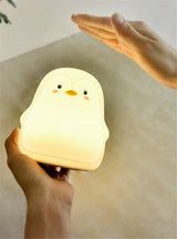 Penguin Silicone Touch Sensor Night Light