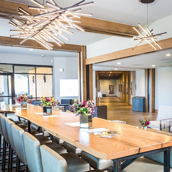 Rhythm Horizontal Hanging Chandelier ModernSpaceLiving