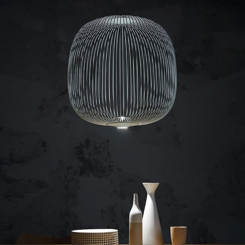 Spokes Suspension Pendant Light – view 2