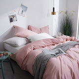 Blush Pink Egyptian Cotton Bedding Set