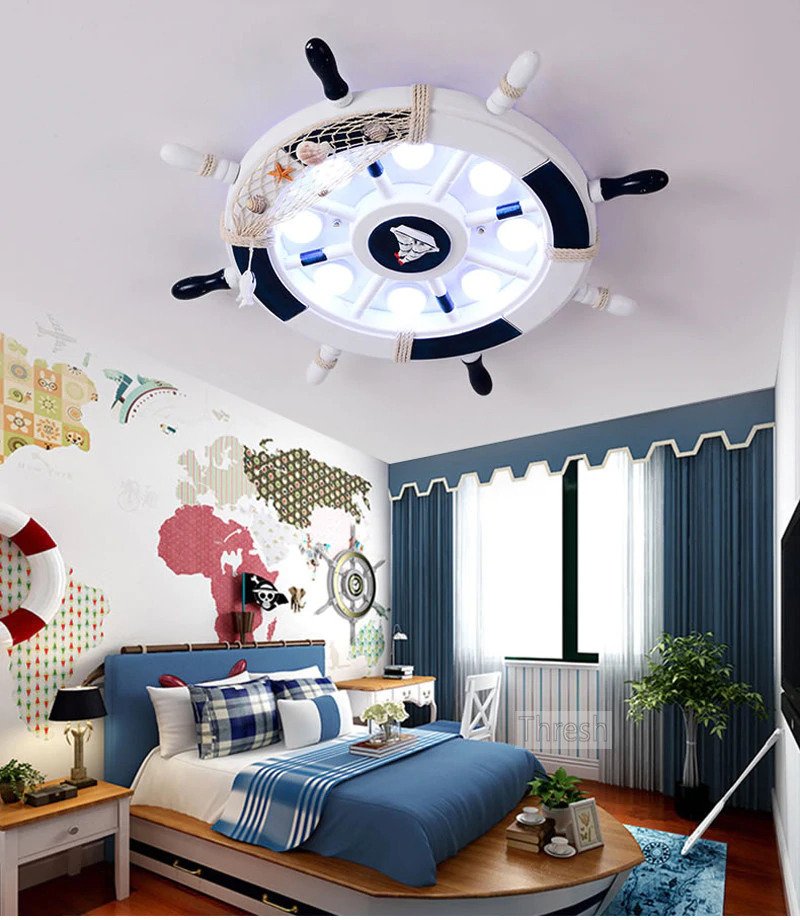 Sailor Ship Ceiling Light