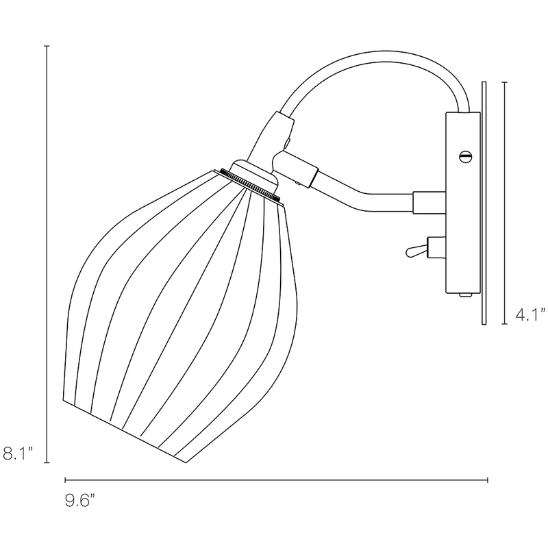 Fin Wall Light